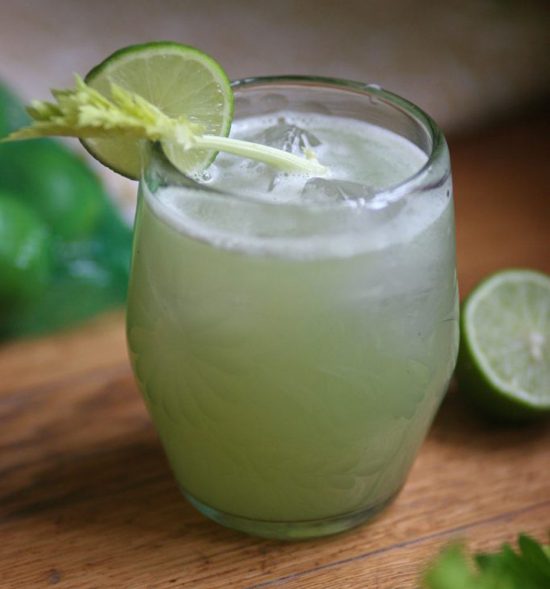 Glass of Celery Lemonade