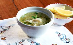 Bowl of Canja de Gallina