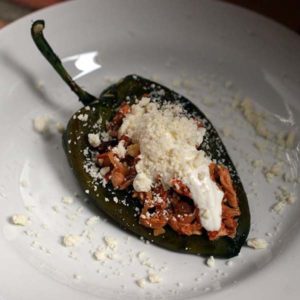 Chile Relleno de Pollo