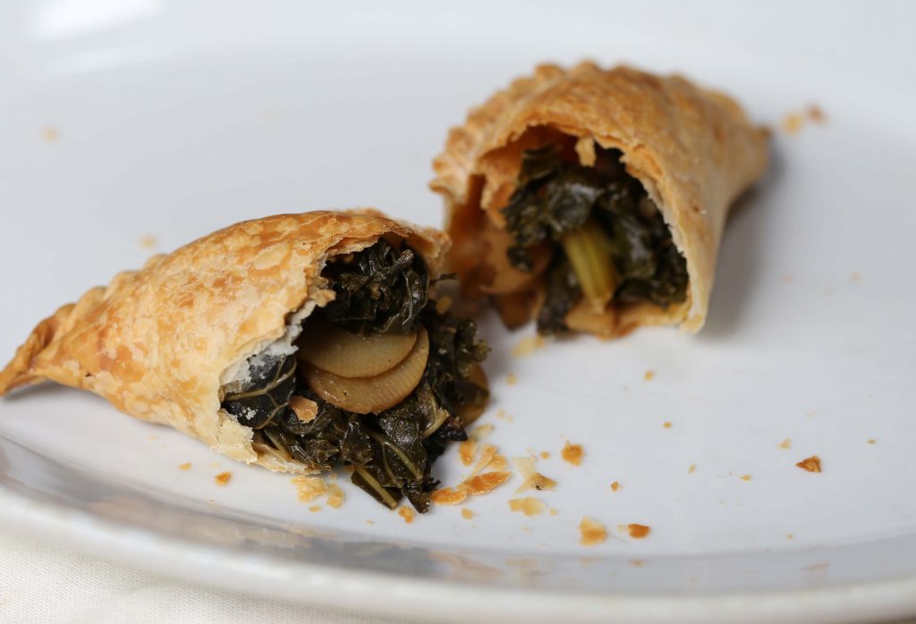 Kale and Potato Empanada: The Inside Story