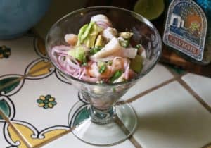 Ceviche Rojo y Verde