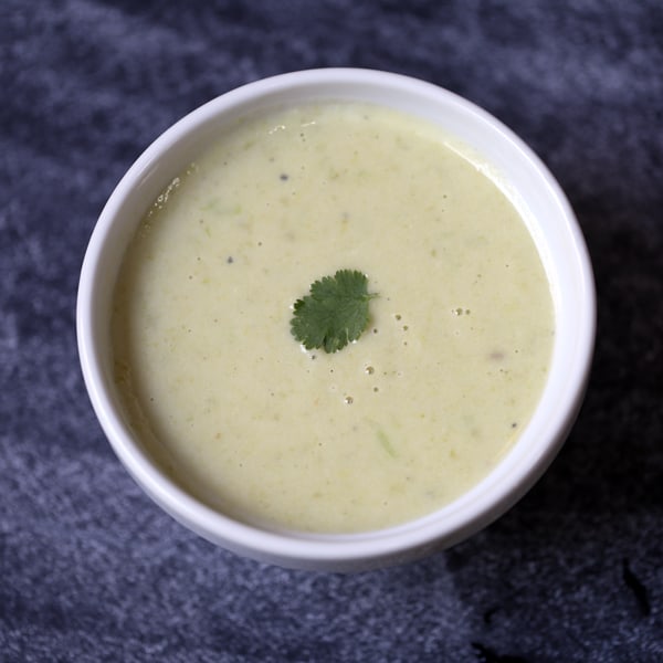 Chilled Poblano Vichyssoise