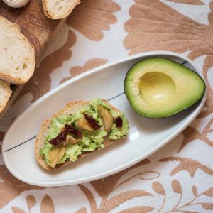 Roasted Garlic Avocado Toast