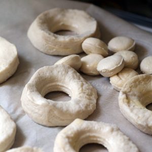 Prepared Dulce de Leche Donuts