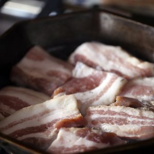 Pork Belly in a pan