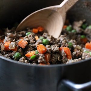 Ground beef filling for stuffed peppers