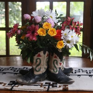 Cowboy Boot Bouquet