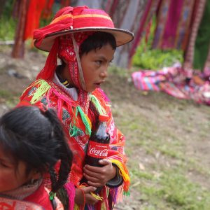 pachamanca kid with coke