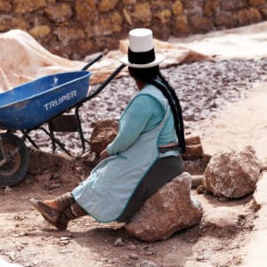 Woman Salt Miner