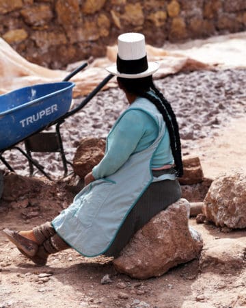 Woman Salt Miner