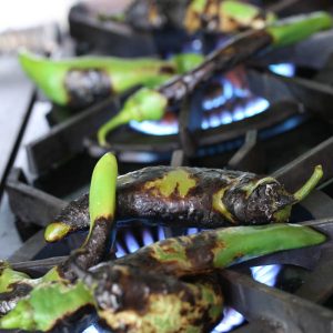 Charred Roasted Hatch Chiles