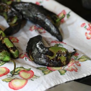 Charred Roasted Hatch Chiles