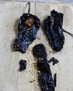 Dried Chiles for Tortilla Soup