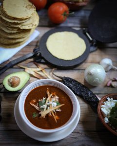 Ingredients for Tortilla Soup