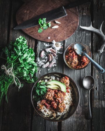 Albondigas de Cilantro