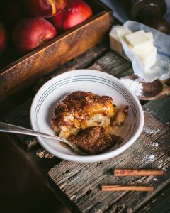 Making Peach Dumplings