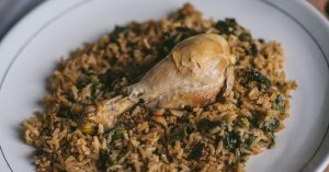 Arroz con Pollo con Chile Poblano