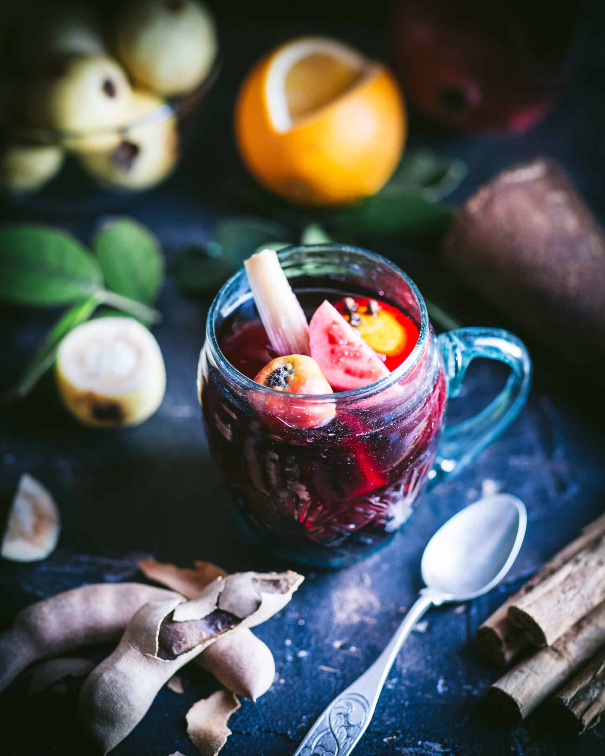 Ponche Navideña (Christmas Punch) - Kitchen Wrangler | Melissa Guerra