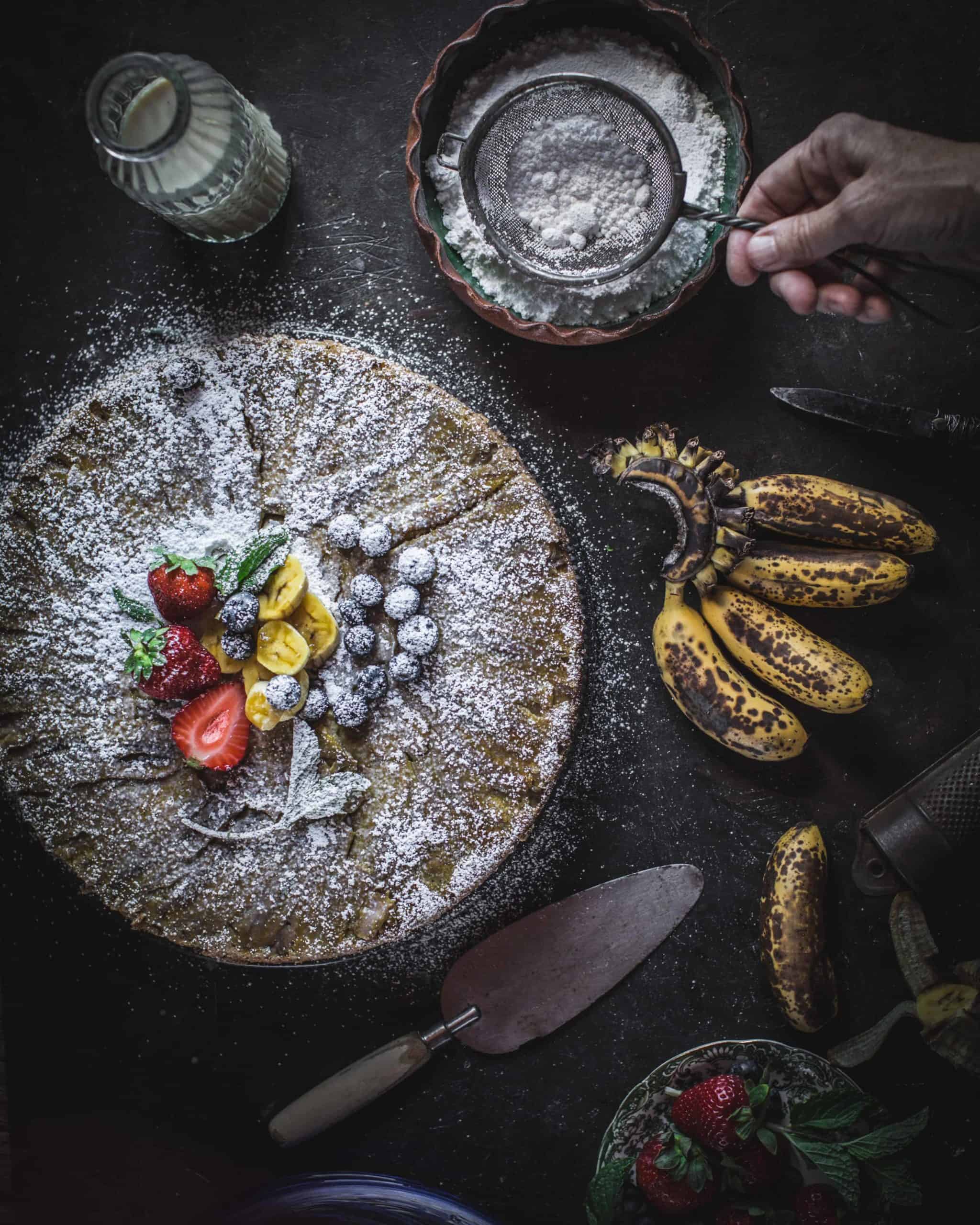 Banana Walnut Cake - Kitchen Wrangler | Melissa Guerra
