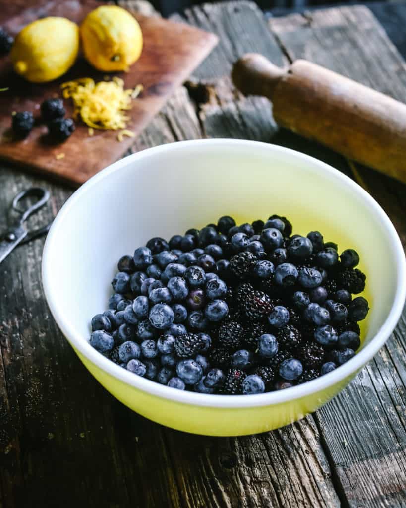 bowl of berries