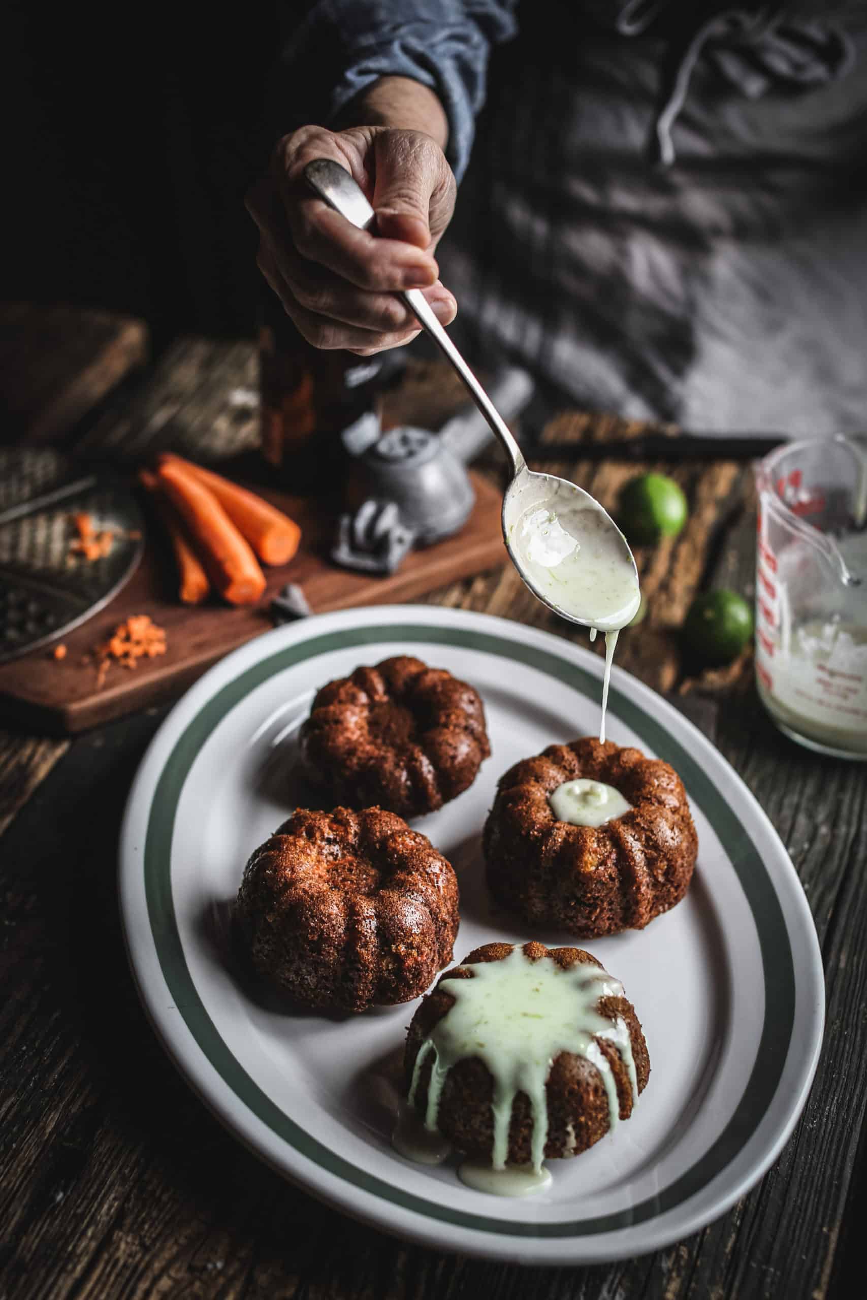Carrot Cake with Lime Glaze Kitchen Wrangler Melissa Guerra