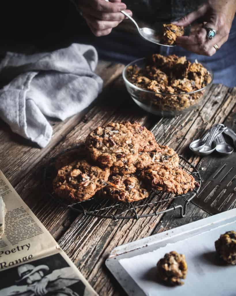 tray of cookies