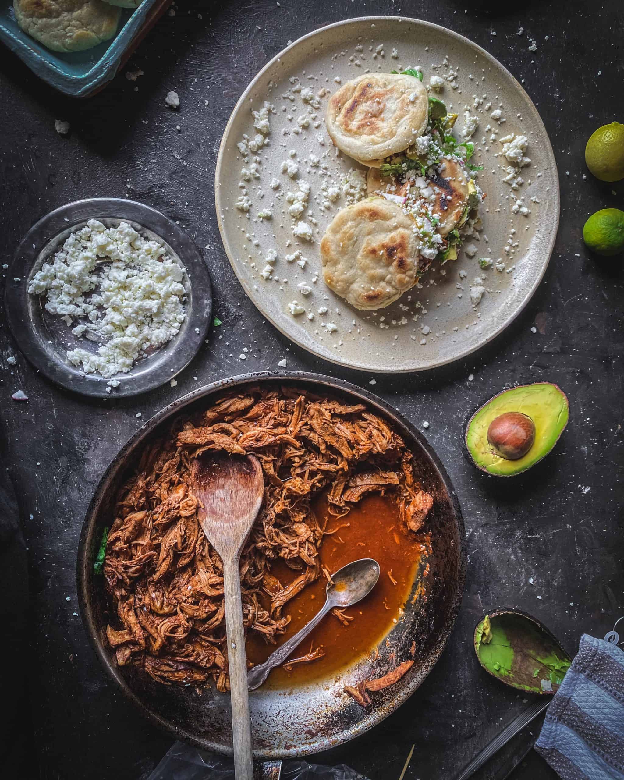 Pollo Adobado (Chicken in Chile Sauce) - Kitchen Wrangler | Melissa Guerra