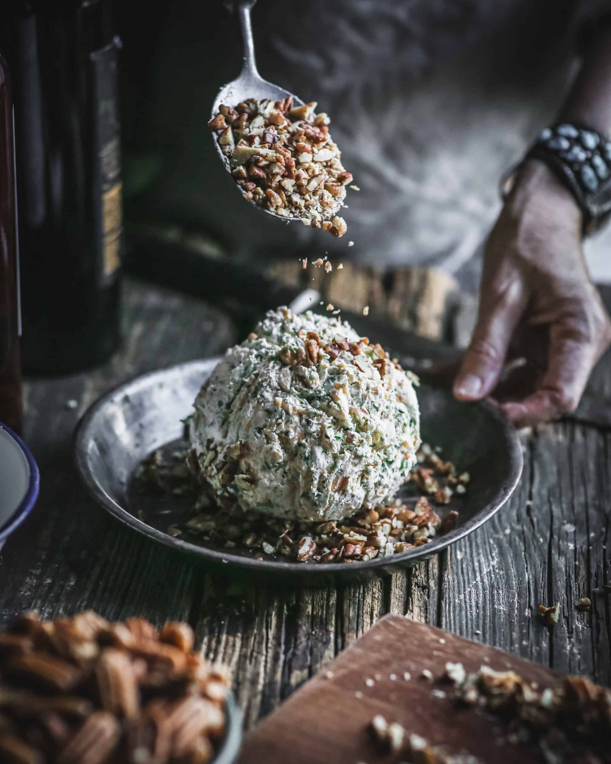 Jalapeño Pecan Cheese Ball - Kitchen Wrangler | Melissa Guerra