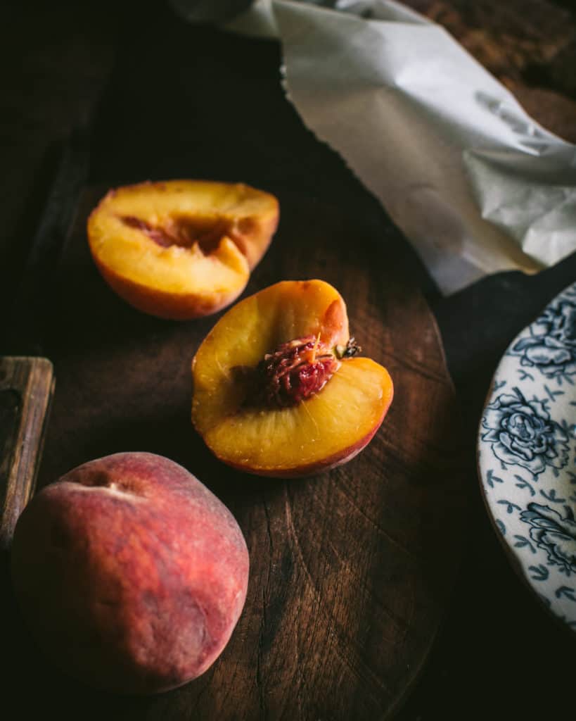 overripe peaches