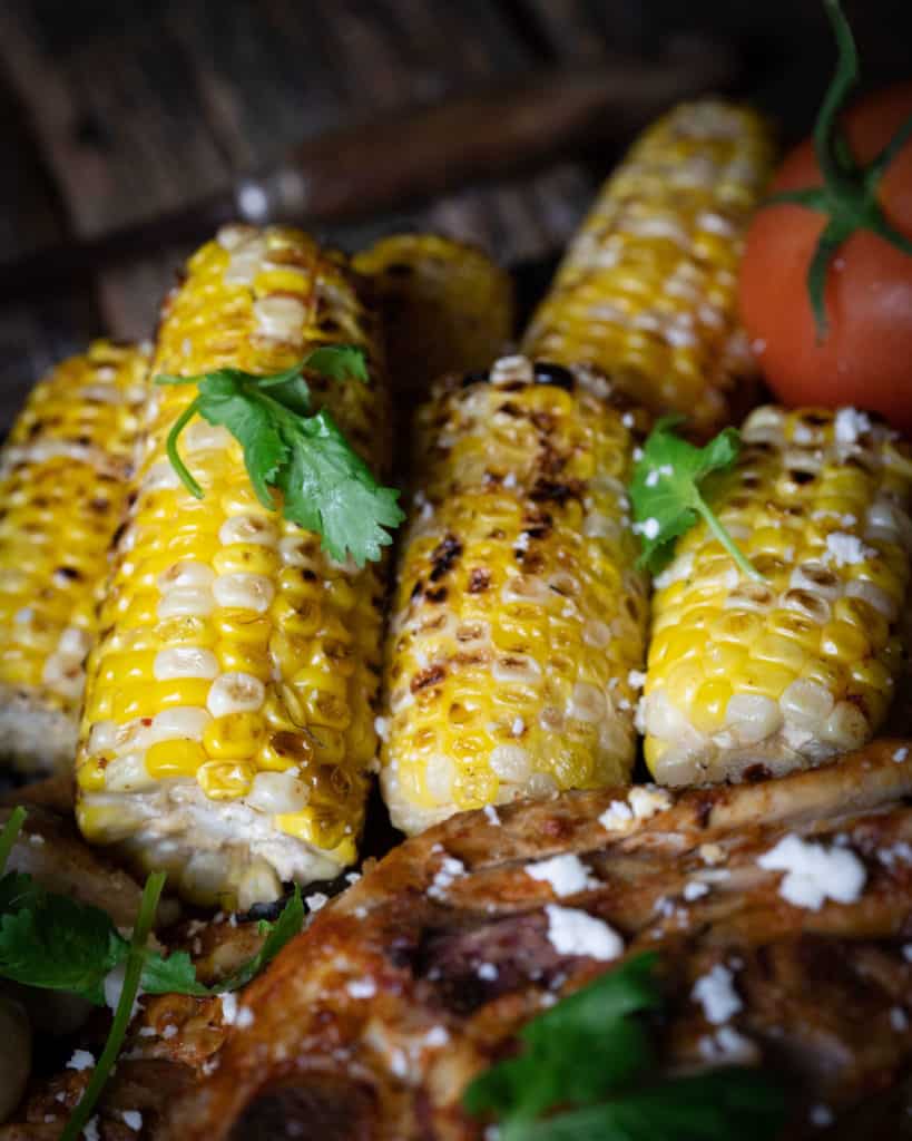 grilled corn