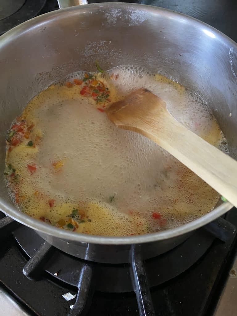 boiling pan of jelly