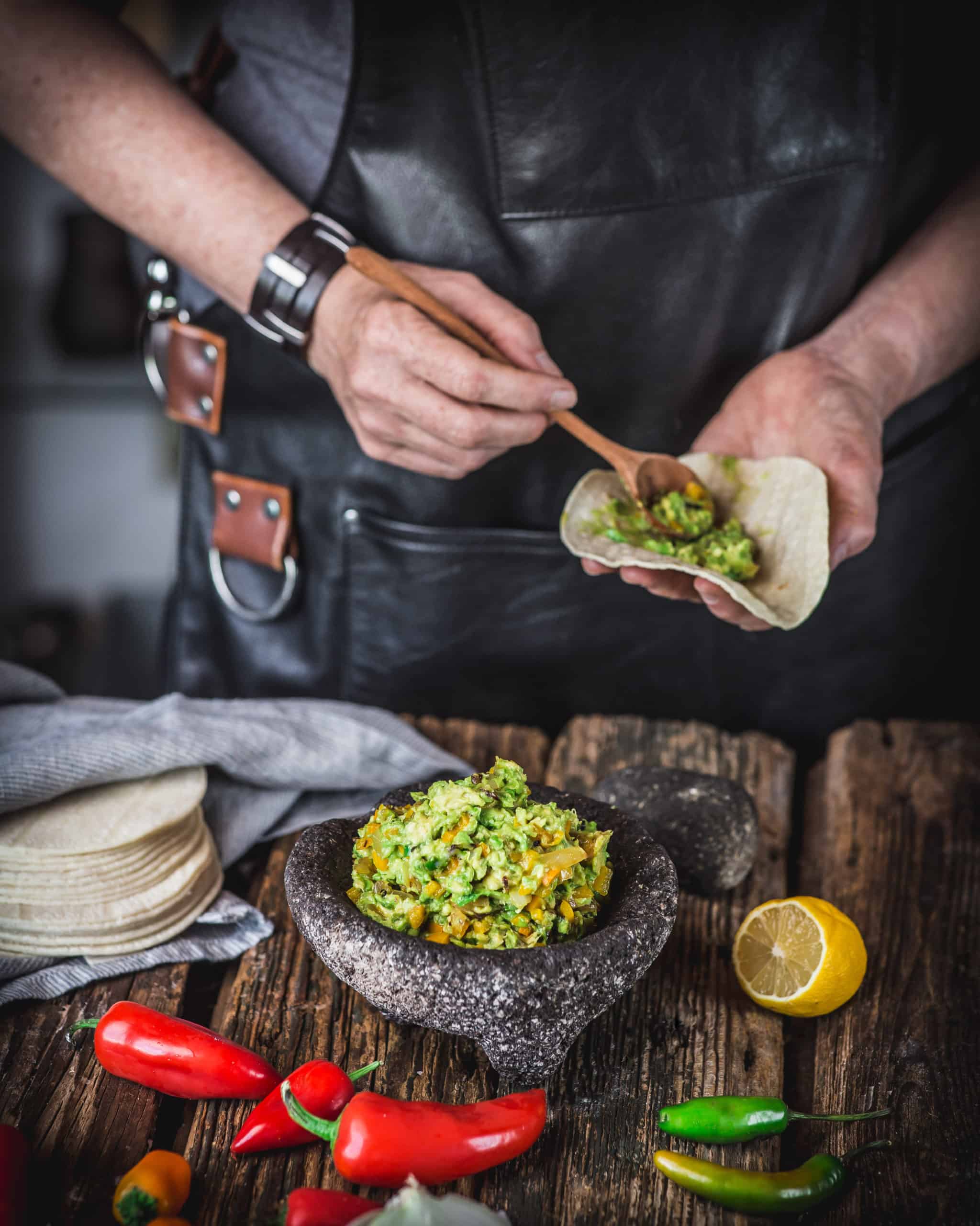 Roasted Vegetable Avocado Salsa is Fresh and Easy - Kitchen Wrangler | Melissa Guerra