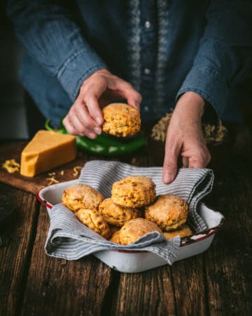 tray of biscuits