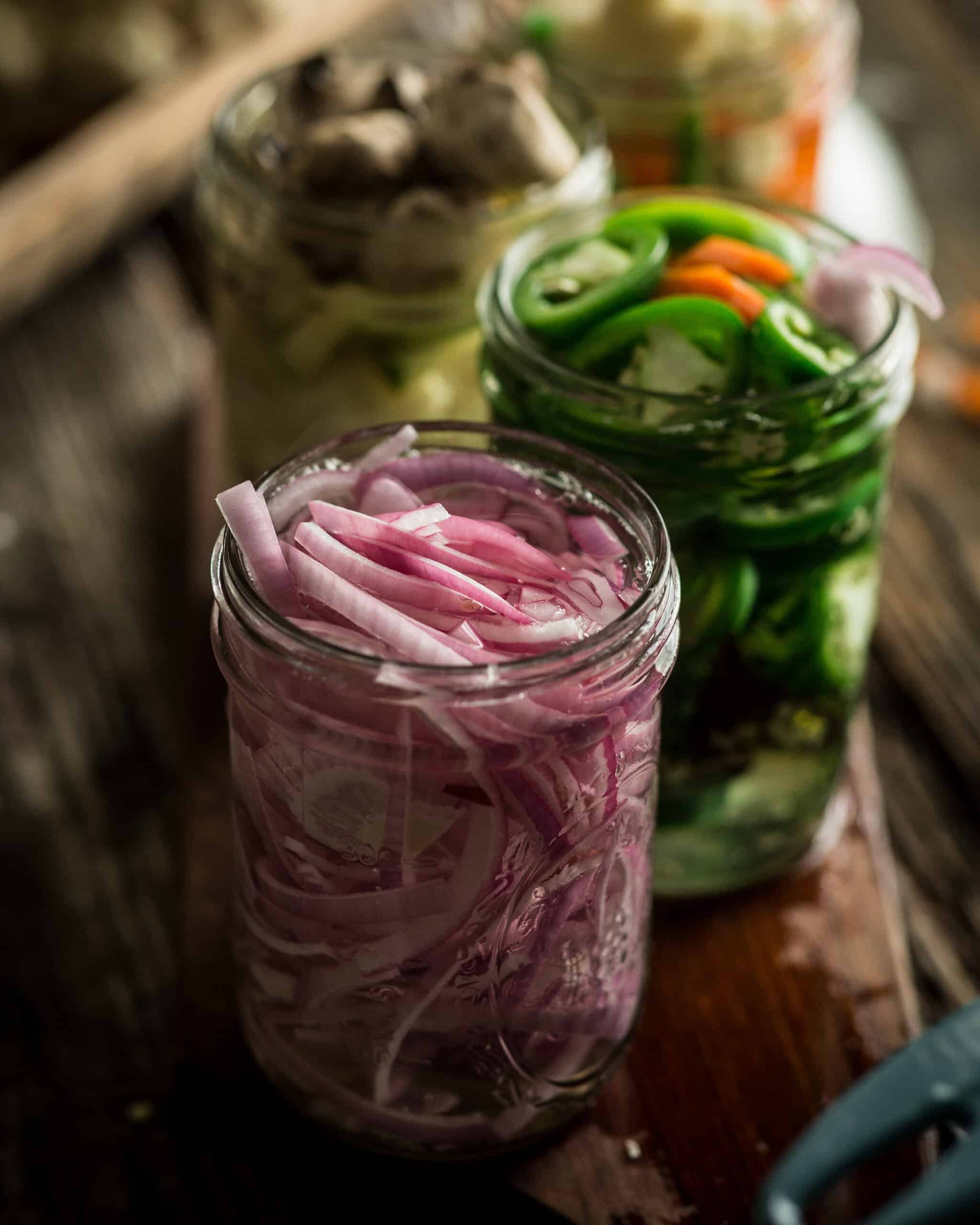 Quick Pickled Vegetables for the best tacos Kitchen Wrangler