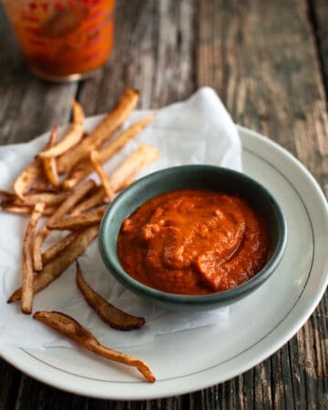 bowl of chipotle ketchup